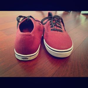 Burgundy Vans